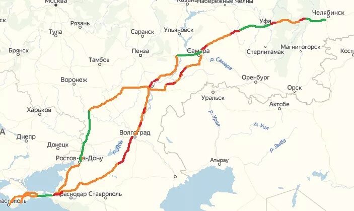 Волгоград Самара Уфа на карте. Автодорога Уфа Самара Волгоград. Уфа Крым маршрут. Автодорога Уфа Крым.
