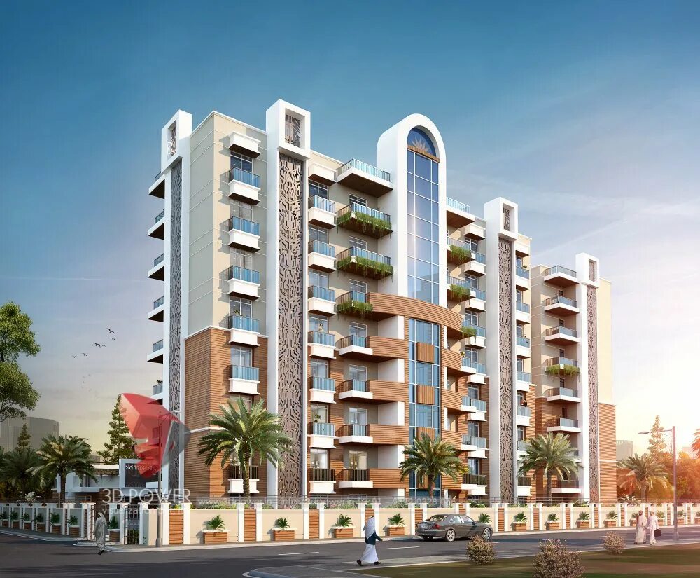 Do building design. Рендеры современных домов. residential building design. apartment exterior design. elevation of apartment building.