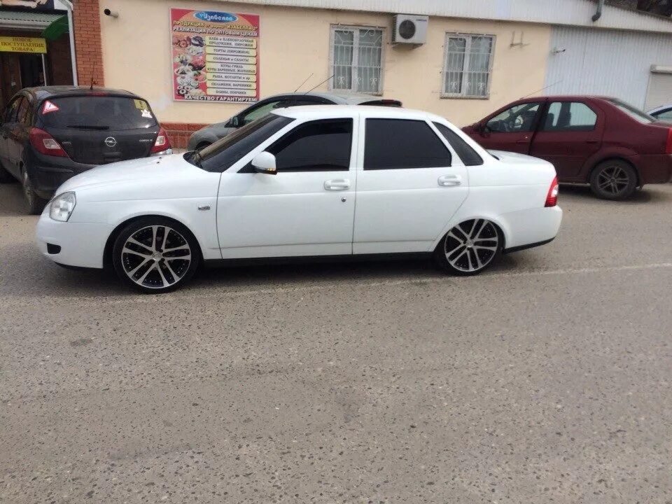 Вернул летние колёса Lada Приора хэтчбек, 1,6 л, 2010 года колёсные диски DRIV