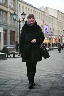 Шарф под шубу