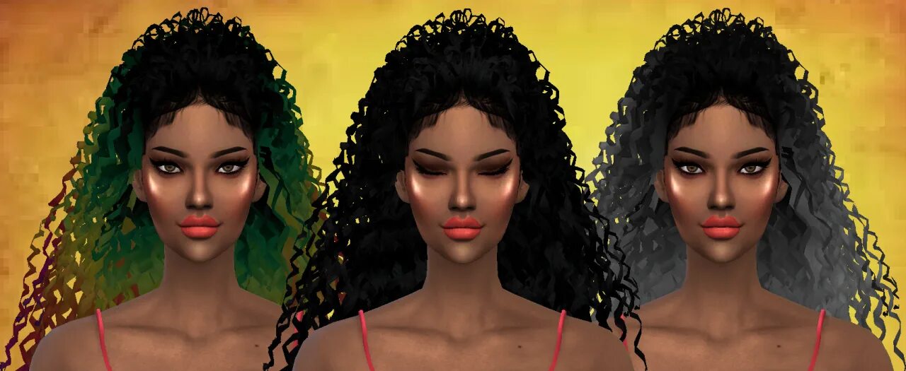 Кудрявые волосы симс 4. Симс 4 кудри. SIMS 4 Ebonix. Curly hair симс 4. Кудряшки симс 4.