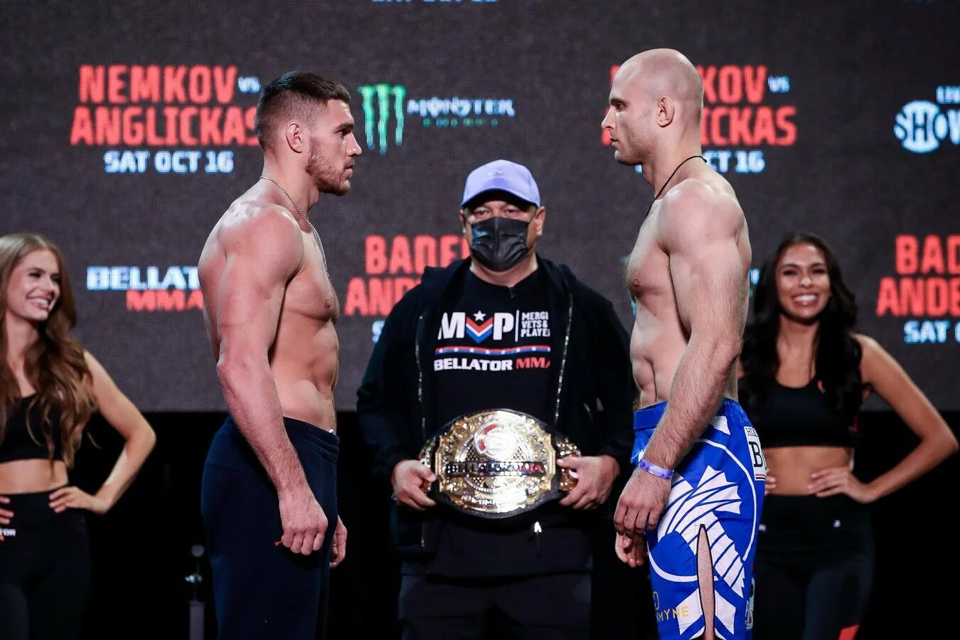 Во сколько бой немкова сегодня. Немков Беллатор. Bellator 268.