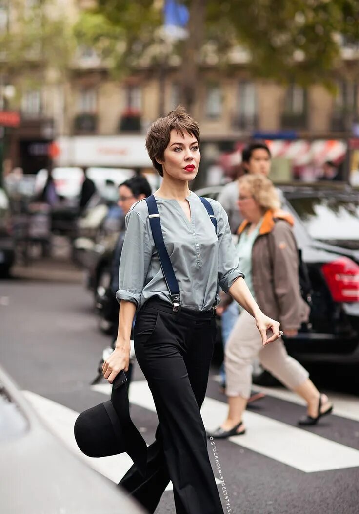 Одежда под короткую стрижку для женщин Frankie Sandford Moda abbigliamento, Abbigliamento, Moda