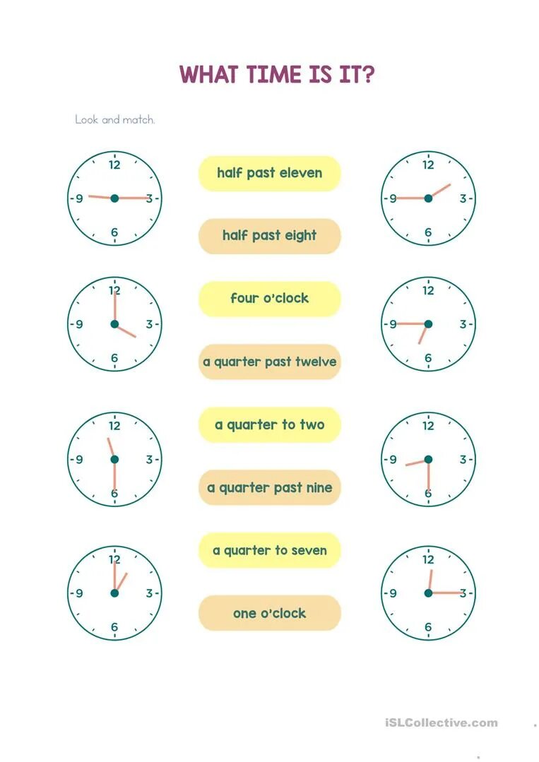 Match the o clock. Time in English for Kids half Quarter. Времена в английском. Часы past to. Время на английском Worksheets.