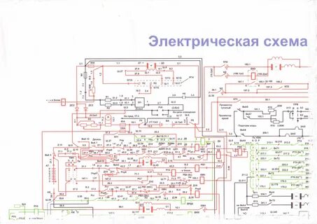 Электрическая схема тепловоза