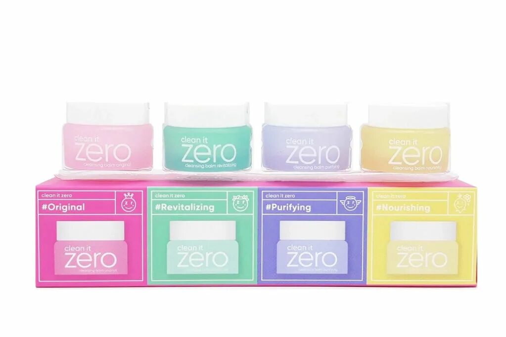 Clean it zero. Набор миниатюр очищающих бальзамов banila co clean it zero special kit. banila co. clean it zero набор миниатюр &quot;очищающий бальзам&quot; 4 шт.. banila co clean it zero special kit 4 7 ml. мини набор очищающих щербетов banila co clean it zero cleansing balm 2*7 мл..