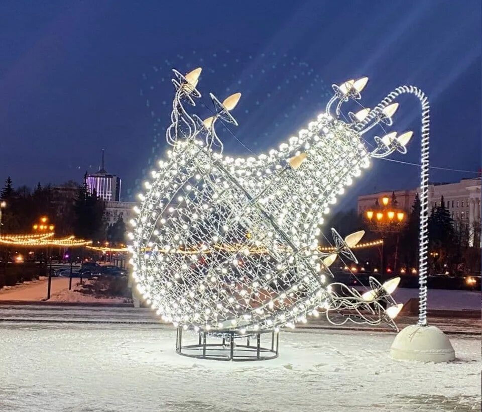 Новогодние арт объекты