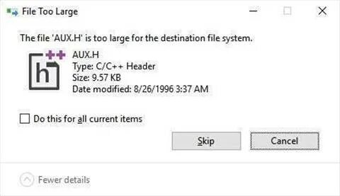 File too