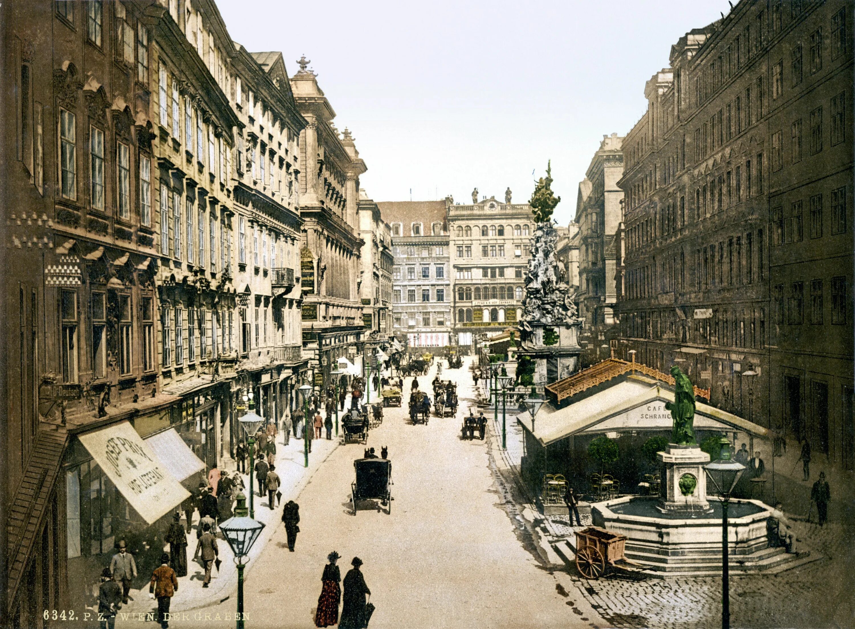 Вена Австро Венгрия. Graben улица Вена. Австро Венгрия 1900. Австро Венгрия 19 век. Австрийский город с чумной колонной 4 буквы