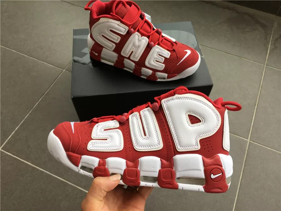 Nike Air Uptempo Supreme. Кроссовки Nike Air more Uptempo Supreme. Nike Air Uptempo x Supreme. Nike Air Max Uptempo Supreme. Nike air more uptempo red