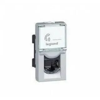 Розетка rj 45 одинарная категория 5e