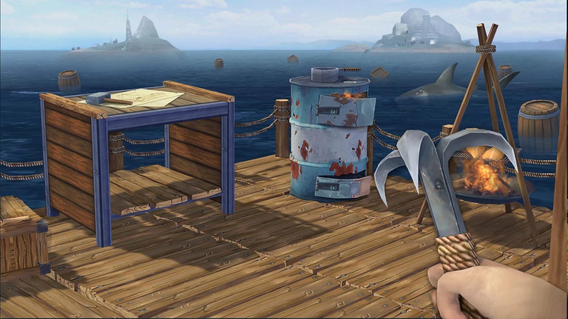 Игра крафт плот. Игра рафт выживания на плоту. рафт игра плоты. игра ocean nomad.