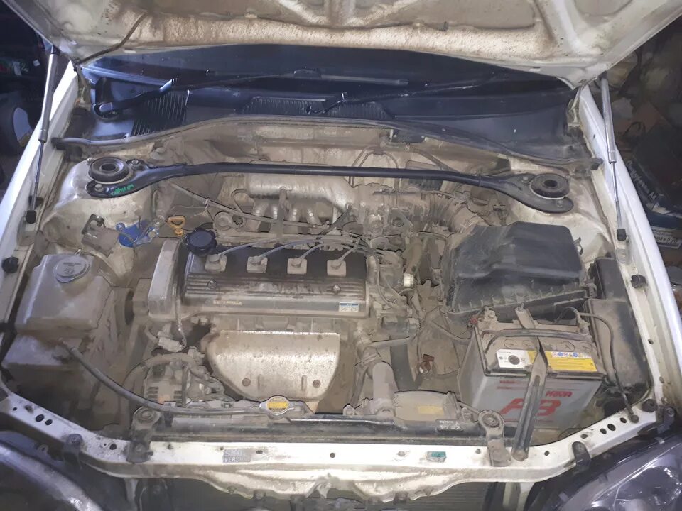 Кастом распорка - Toyota Corolla (110), 2 л, 1999 года тюнинг DRIVE2