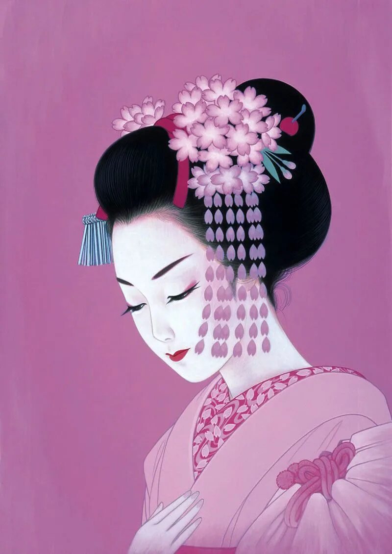 Японка рисунок. Японка рисунок карандашом. Женский образ в японской культуре. Как нарисовать японку. Японские рисунки.