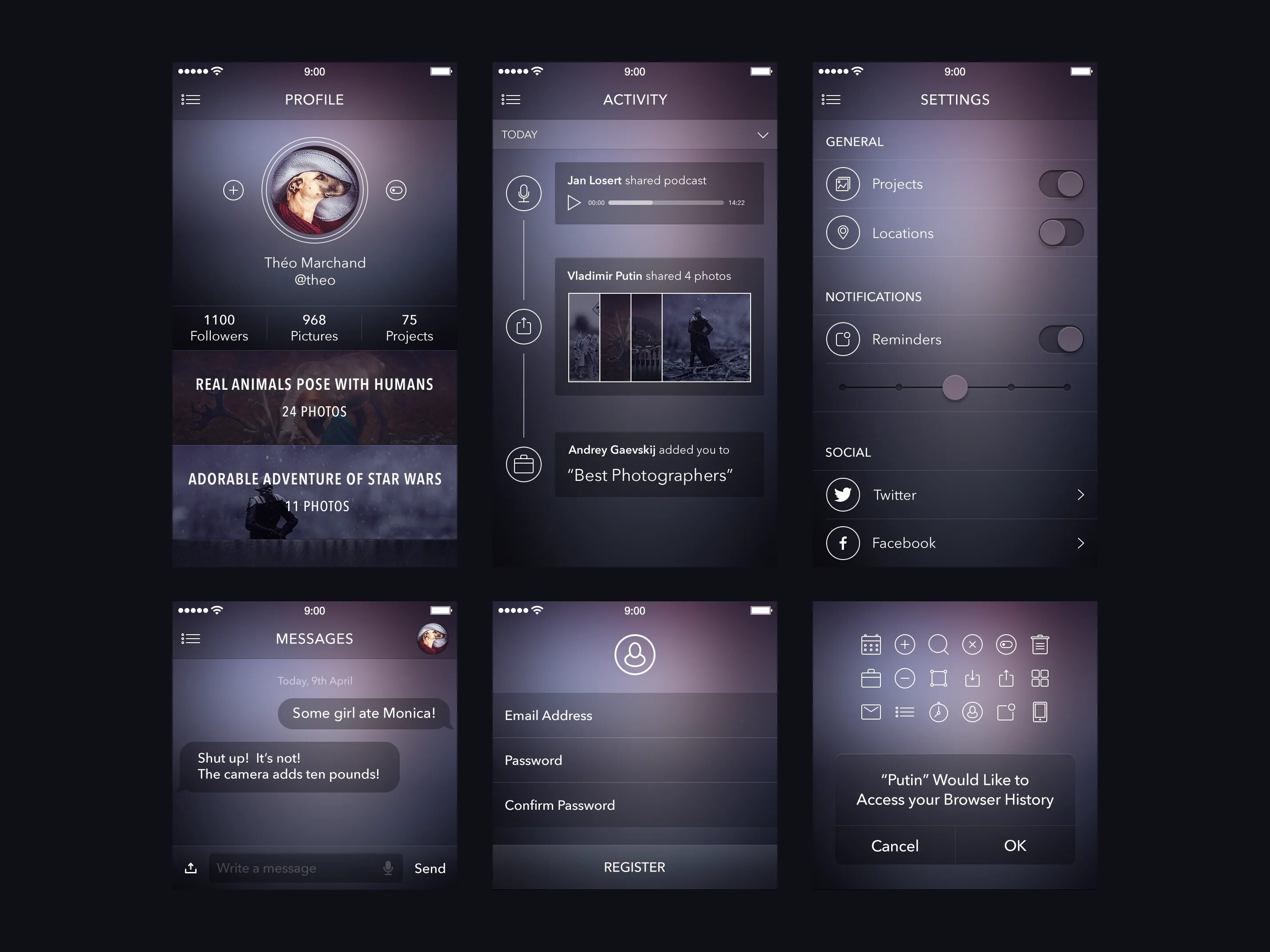 Ui framework