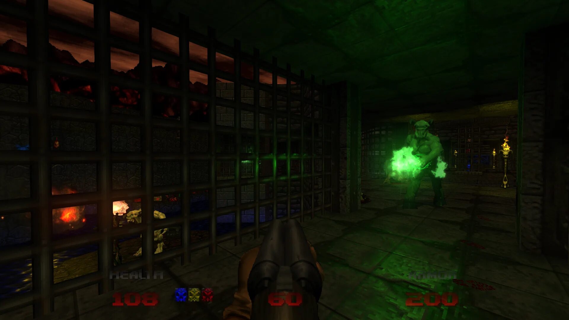 Doom запустили на кишечной. Doom 64. doom 2 skybox mod. doom 1 skybox.
