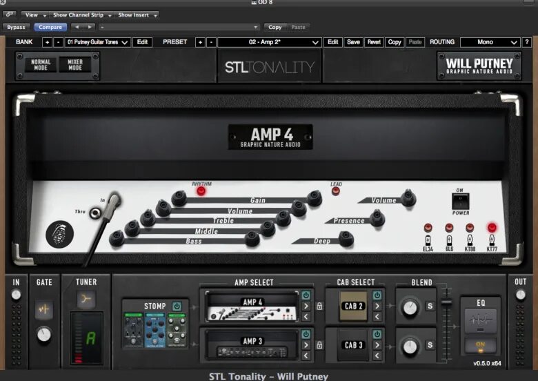 Гитарный vst. Гитара vst. stl tonality - will putney. расширитель vst. гитарные плагины.