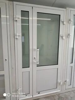Дверь входная алюминиевая бу