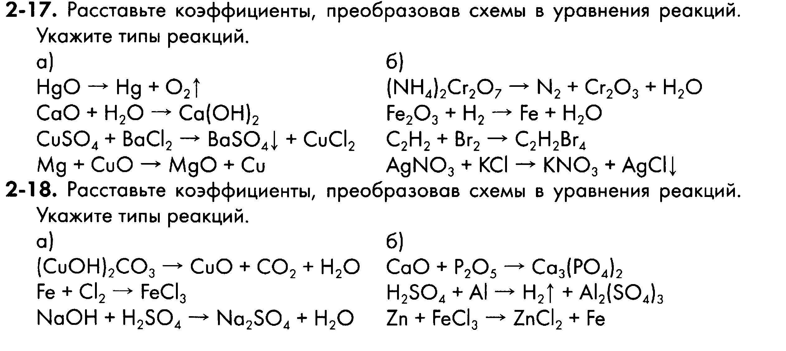 Химические реакции 2 8 ответы. Уравнения химических реакций 8 класс задания. Химия 8 класс схемы химических реакций. Химия схема реакций уравнений. Уравнения реакций химия 8 класс.