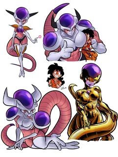 Frieza with boobs Rule 63.