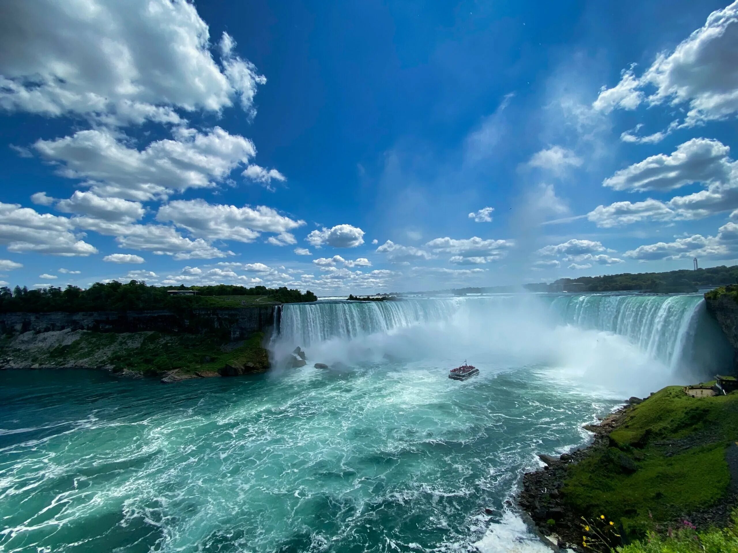 Ниагарский водопад Канада. Ниагарский водопад Онтарио. Ниагара-Фолс (Онтарио). Ниагарский водопад достопримечательности США. Водопад онтарио