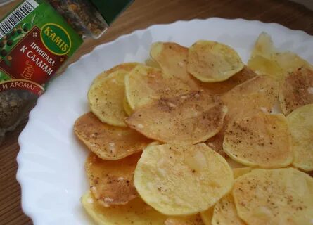Готовим чипсы картошка