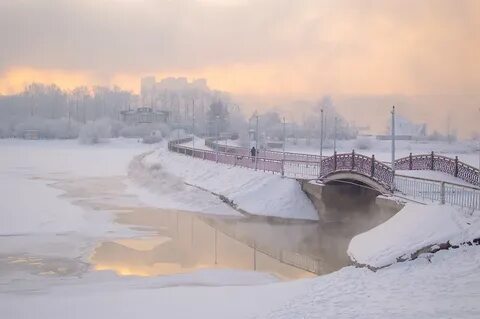 Иркутск в феврале