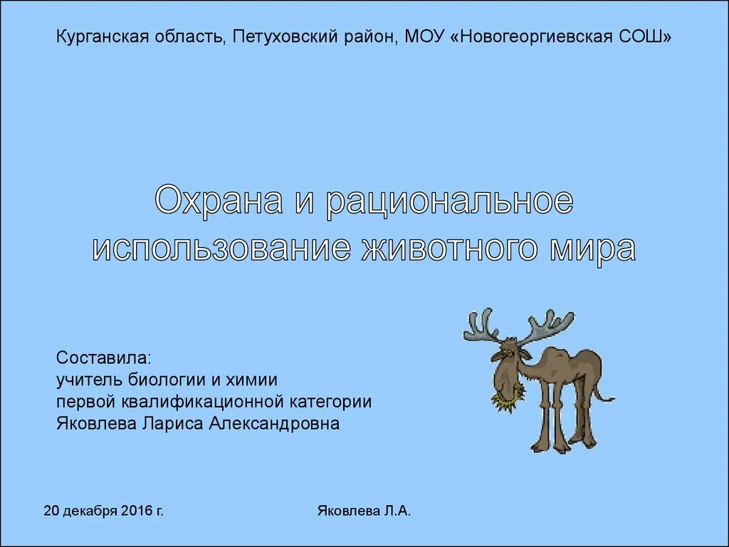 Животный мир проблемы использования