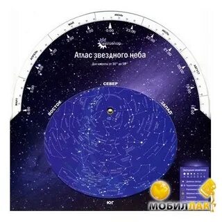 Карта звездного неба июль