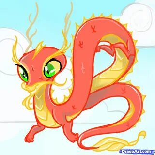 Рисунок дракона детский сад