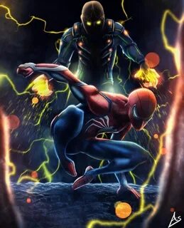 Electro spider man