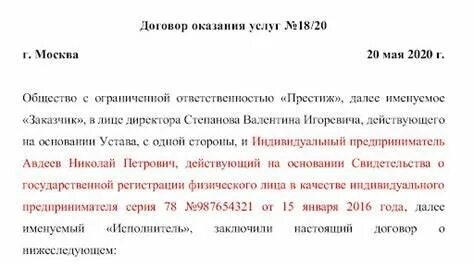 Индивидуальный предприниматель действующий или действующая как правильно