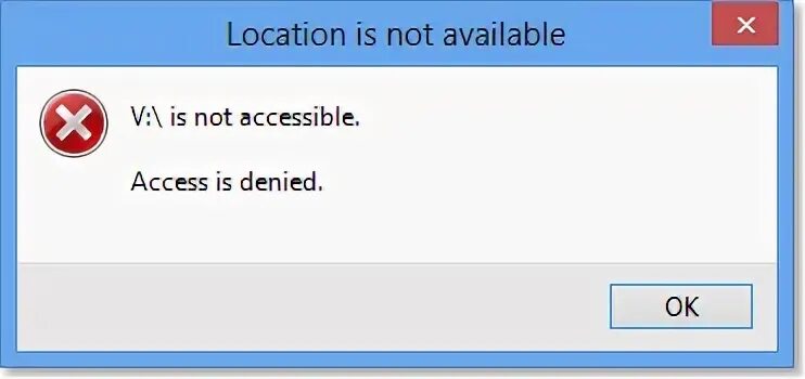 Error not accessible. Not accessible. is not accessible. the file or directory is corrupted and unreadable.