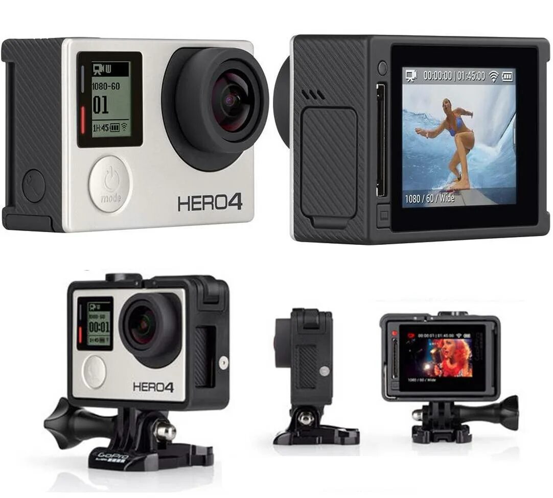 Go pro silver. Gopro 4 silver. gopro hero 4 silver. go pro 4 and 10.