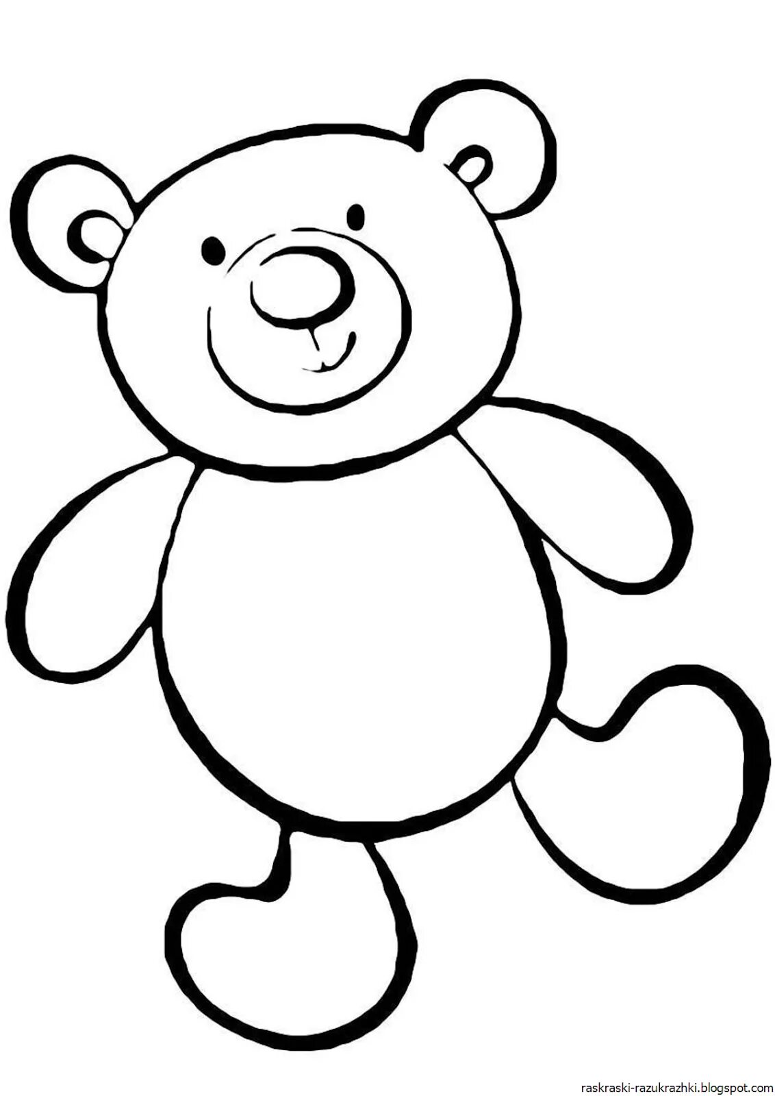 Картинки 3 4 года. Медвежонок раскраска для детей. Раскраска "мишки". Мишка раскраска для малышей. Медведь раскраска для малышей.