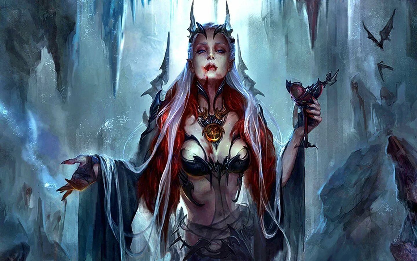Королева вампиров. Эрешкигаль богиня смерти. лилит королева вампиров. legend of the cryptids обои. эмпуза демон.