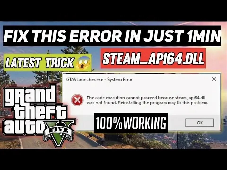 Ошибка 5 стим. Steam API 64 dll Error. Steam_api64.dll. Ошибка стим АПИ 64 длл. Oo2core_8_win64.dll.