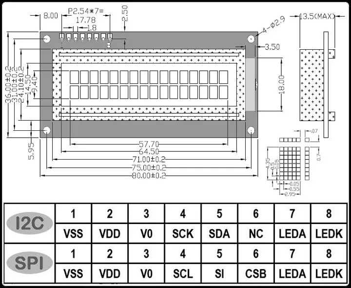 Lcd дисплей размеры. Lcd 1602 даташит. lcd 1602 даташит размеры. lcd 1602 чертеж. lcd 1602 габаритные размеры.