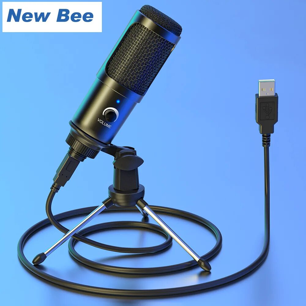 Микрофон для домашней записи. Конденсаторный микрофон. professional condenser microphone.