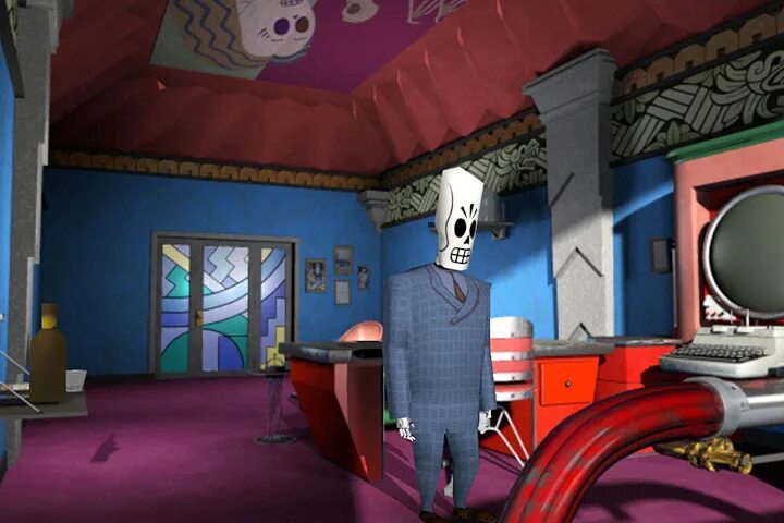 Let's play Grim Fandango 1ère année Part 4 Quand les ennuies commencent... - You