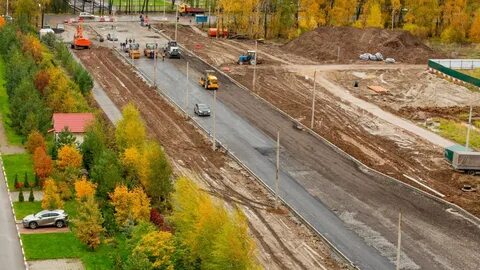 Строительство улицы