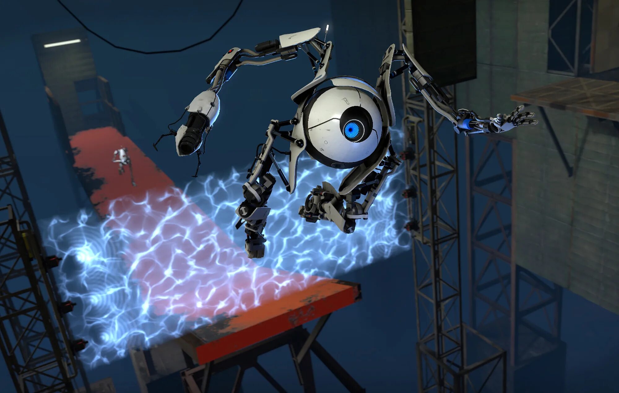 Игра Portal 2. Portal 1 и Portal 2. Portal 2 роботы. Portal 2 (портал 2).