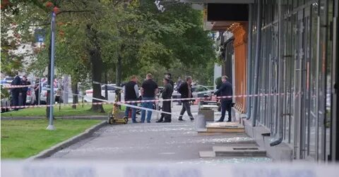 Беспилотник врезался на пискаревском