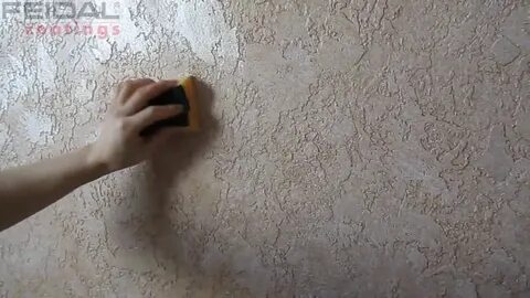 Штукатурка своими руками декоративная из обычной шпаклевки