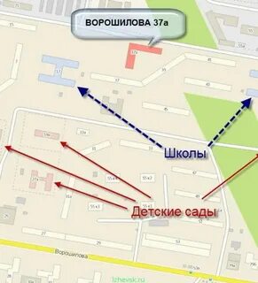 Ул ворошилова карта