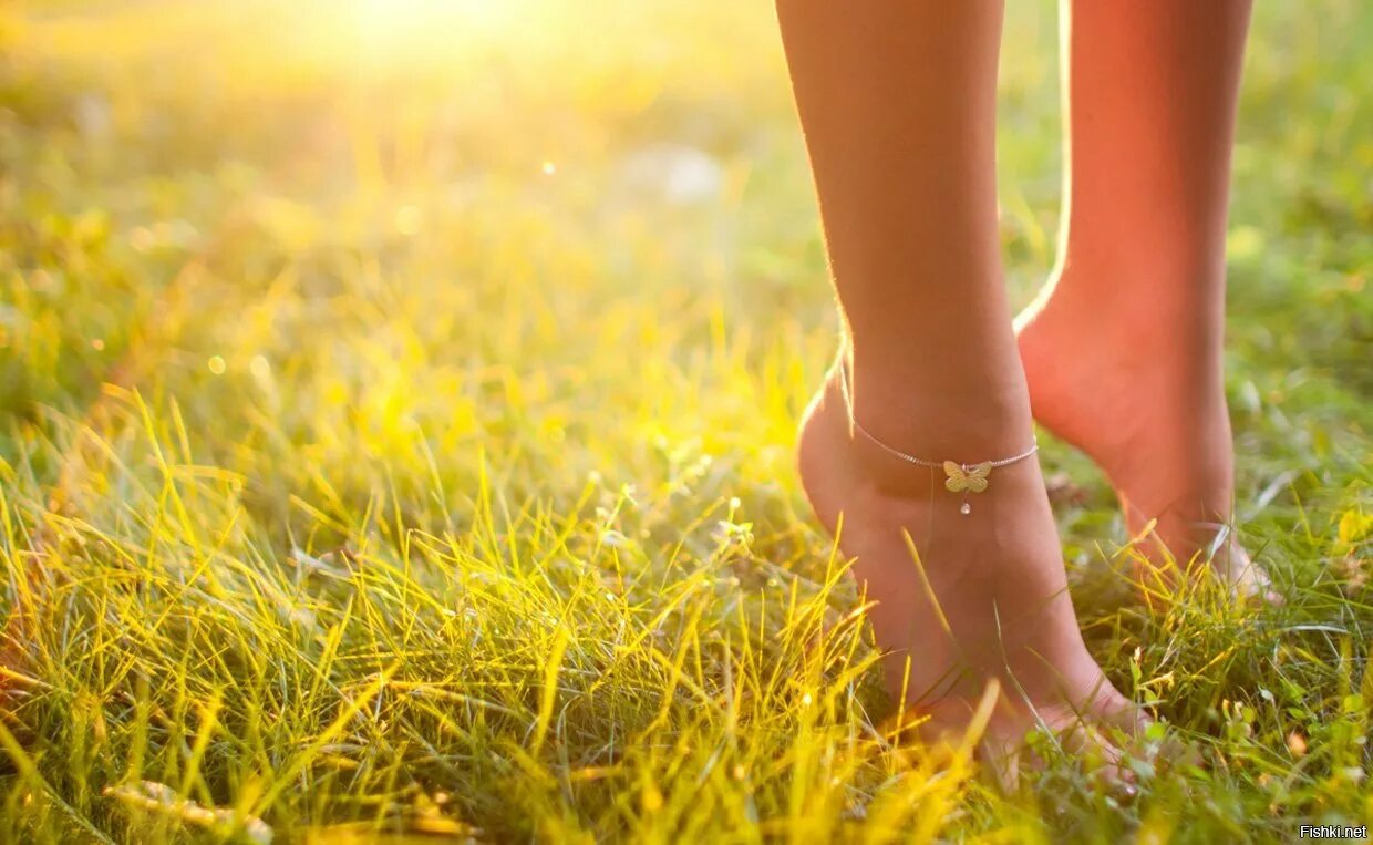 Босыми ногами по траве. Женский ноги на траве. Босые ноги на траве. Женские ноги. Женщины шли босиком