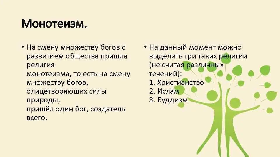Объясните значение монотеизм. Объясните значение монотеизм
