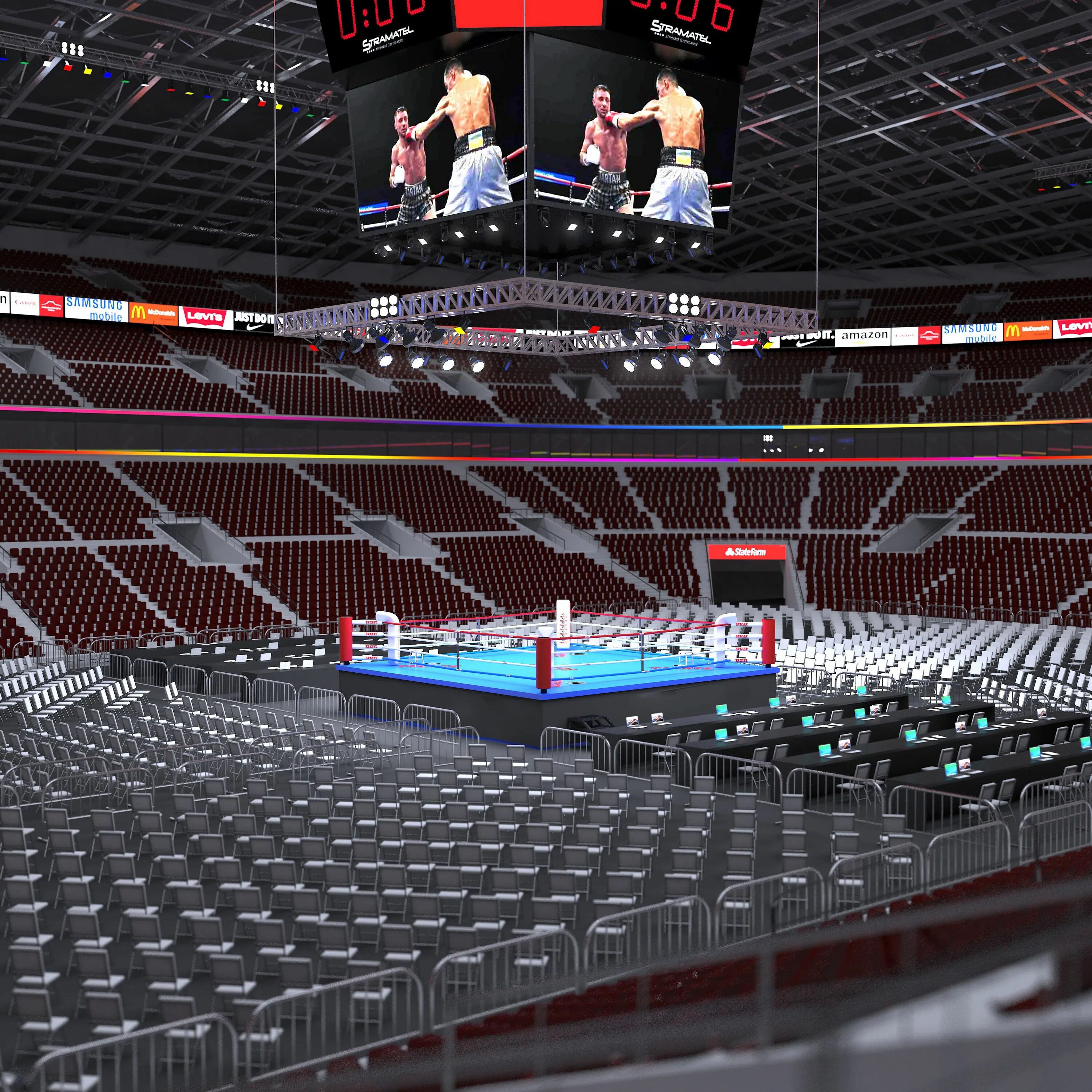 Boxing stadium. Боксерский стадион. Пиксельная Арена бокса. Медиа бокс стадион. Английский стадион бокс.