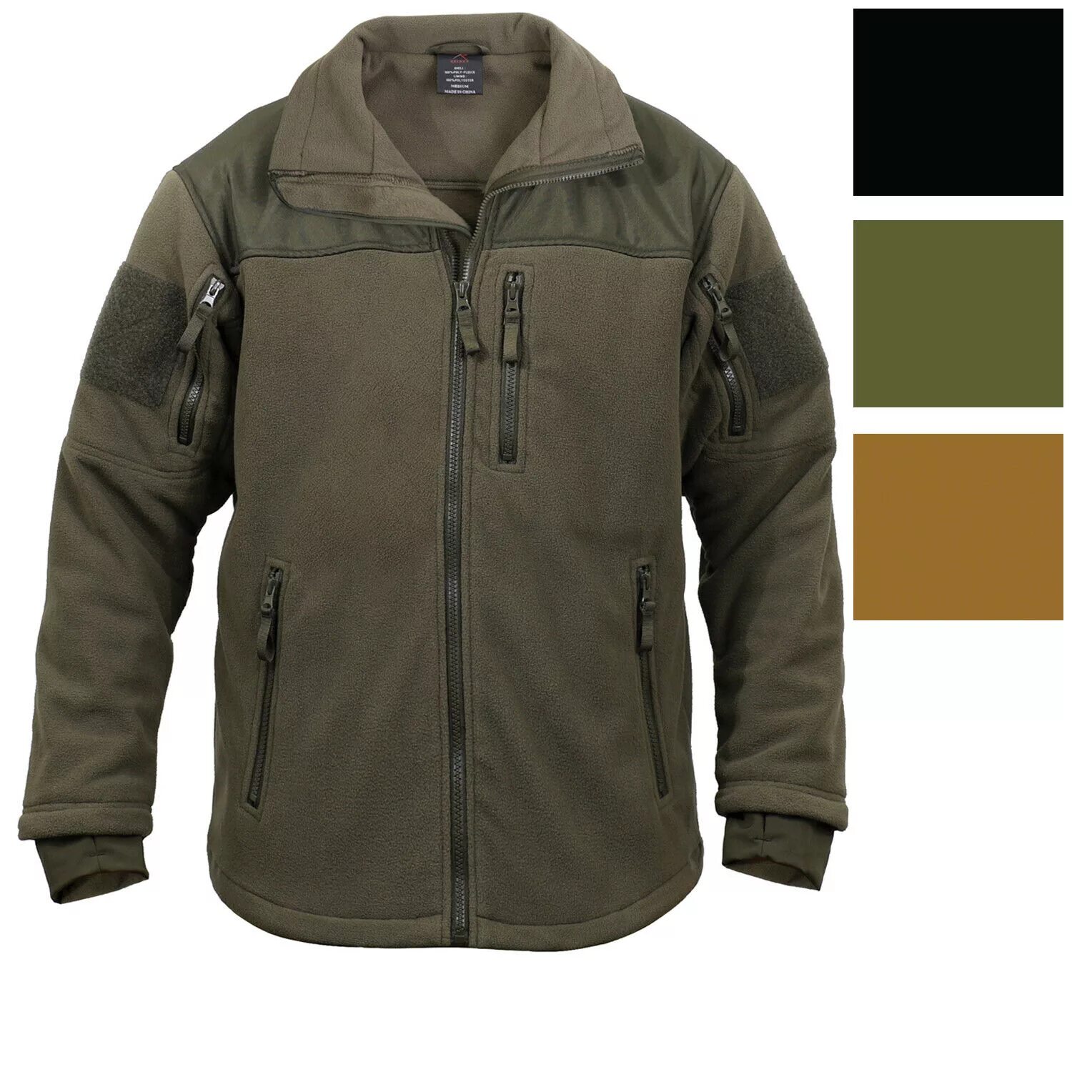 Флисовая мужская военная. Толстовка флисовая Rothco spec ops Tactical Fleece Jacket Olive. Rothco куртка тактическая. Rothco spec ops Tactical Fleece Jacket. Куртка spec ops.