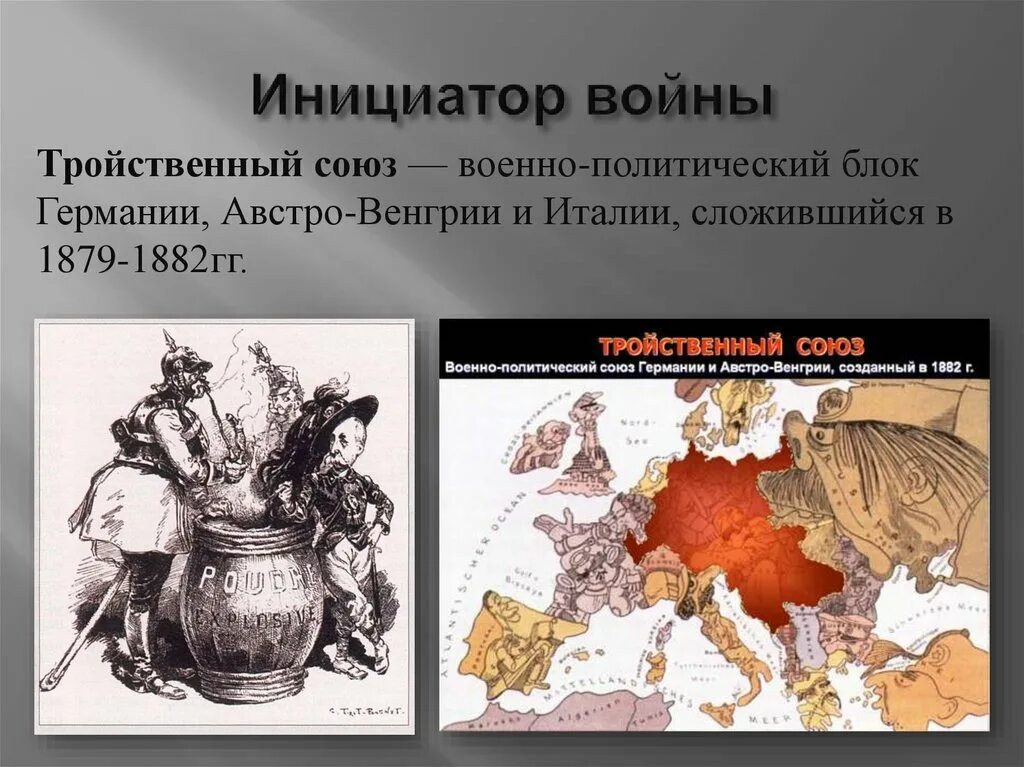 Тройственный Союз Германии 1882. Тройственный Союз 1879.